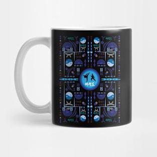 Geometric Taekwondo Pattern Mug